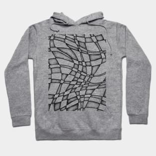 Hand drawn abstract pattern using dotwork Hoodie